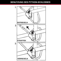 Master Lock® Fahrradschloss 8417EURDPRO schwarz 1,8 m, 1 St.