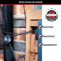 Master Lock® Fahrradschloss 8417EURDPRO schwarz 1,8 m, 1 St.