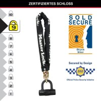 Master Lock® Fahrradschloss 8234EURDPRO schwarz 90,0...
