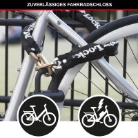 Master Lock® Fahrradschloss 8234EURDPRO schwarz 90,0 cm, 1 St.