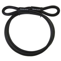 Master Lock® Schlaufenkabel 49EURD schwarz 3,0 m, 1 St.