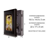 Master Lock® 5451EURD Schlüsselkasten schwarz...