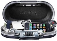Master Lock® Tragbarer Tresor 5900EURD dunkelgrau 24,0 x 12,9 x 6,0 cm