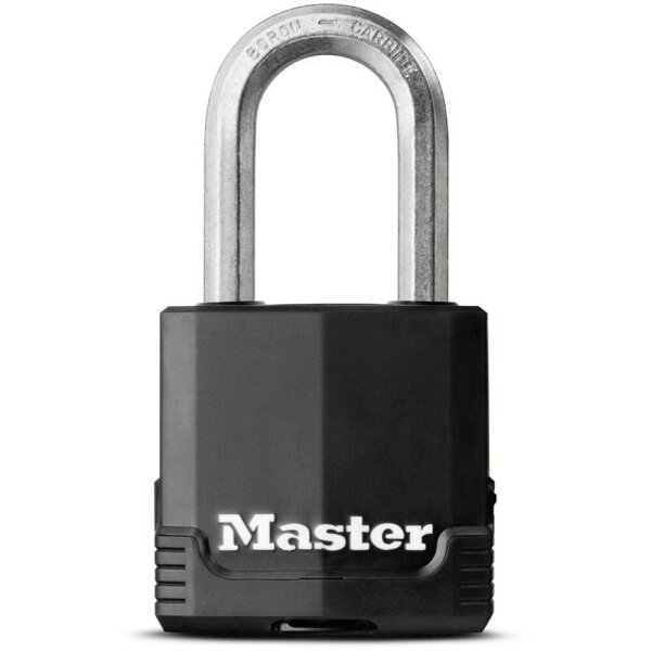 Master Lock® Vorhängeschloss M115EURDLF schwarz, 1 St.
