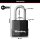 Master Lock® Vorhängeschloss M115EURDLF schwarz, 1 St.