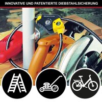 Master Lock® Fahrradschloss 8420EURD schwarz 4,5 m, 1 St.