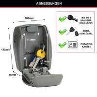 Master Lock® 5415EURD Schlüsseltresor silber,...