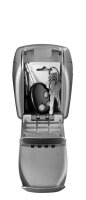 Master Lock® 5415EURD Schlüsseltresor silber, Zahlenschloss, 10,5 x 4,6 x 13,2 cm, 1 St.