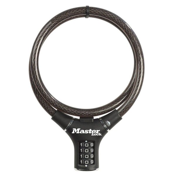 Master Lock® Fahrradschloss 8229EURDPRO schwarz 90,0 cm, 1 St.
