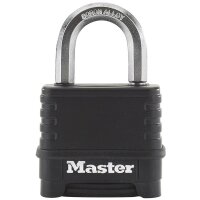 Master Lock® Vorhängeschloss M178EURD schwarz, 1...