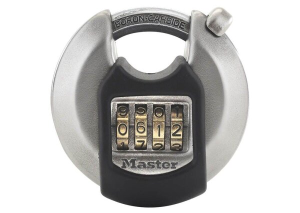 Master Lock® Vorhängeschlösser M40EURD silber, 1 St.