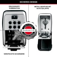 Master Lock® 5423EURD Schlüsseltresor grau, Zahlenschloss, 7,9 x 5,2 x 11,7 cm, 1 St.