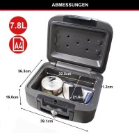 Master Lock® Dokumentenkassette feuerfest LCHW20101...