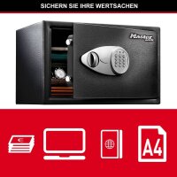 Master Lock® Tresor X125ML schwarz 43,0 x 37,0 x 27,0 cm