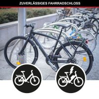 Master Lock® Fahrradschloss 8279EURDPRO schwarz, 1 St.