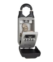 Master Lock® 5420EURD Schlüsseltresor silber, Zahlenschloss, 7,2 x 5,2 x 17,5 cm, 1 St.