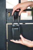 Master Lock® 5420EURD Schlüsseltresor silber, Zahlenschloss, 7,2 x 5,2 x 17,5 cm, 1 St.