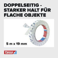 tesa Montageband 77745 doppelseitiges Klebeband 19,0 mm x 5,0 m, 1 St.