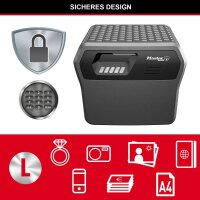 Master Lock® Dokumentenkassette feuerfest FHW40300EURHRO DIN A4 Elektronikschloss