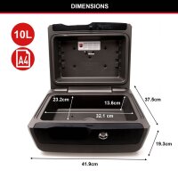 Master Lock® Dokumentenkassette feuerfest LCFW30100...