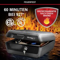 Master Lock® Dokumentenkassette feuerfest LCFW30100 DIN A4 Zylinderschloss