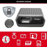 Master Lock® Dokumentenkassette feuerfest CHW30300EURHRO DIN A4 Elektronikschloss