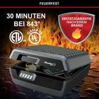 Master Lock® Dokumentenkassette feuerfest CHW30300EURHRO DIN A4 Elektronikschloss