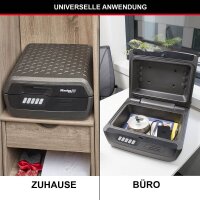 Master Lock® Dokumentenkassette feuerfest CHW30300EURHRO DIN A4 Elektronikschloss