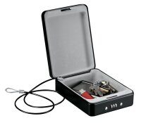 Master Lock® Tragbarer Tresor P005CEURBLKHRO schwarz 15,0 x 20,3 x 6,6 cm