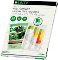 LEITZ Laminierfolien glänzend für A4 80 micron...