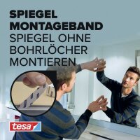 tesa Montageband POWERBOND 55734 doppelseitiges Klebeband 38,0 mm x 5,0 m, 1 Rolle