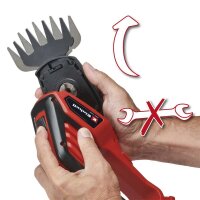 Einhell GE-CG 18/100 Li T Akku-Strauch- und Grasschere 18,0 V, mit 1 Akku