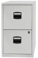 BISLEY Home PFA 2 Hängeregistraturschrank lichtgrau 2 Schubladen 41,3 x 40,0 x 67,2 cm, 1 St.