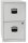 BISLEY Home PFA 2 Hängeregistraturschrank lichtgrau 2 Schubladen 41,3 x 40,0 x 67,2 cm, 1 St.