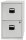 BISLEY Home PFA 2 Hängeregistraturschrank lichtgrau 2 Schubladen 41,3 x 40,0 x 67,2 cm, 1 St.