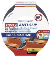 tesa Anti-Rutsch-Band Extra Resistant schwarz 50,0 mm x...