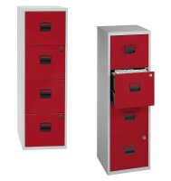 BISLEY Home PFA 4 Hängeregistraturschrank lichtgrau,...