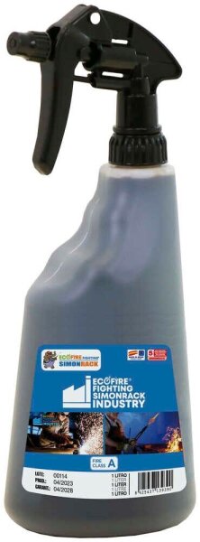 Simonrack ECOFIRE FIGHTING INDUSTRY Löschmittel Blockiermittel 1,0 l