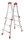 Hailo Gelenkleiter M80 silber 4x 3 Sprossen, H: 89,9 cm
