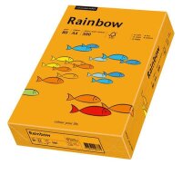 Rainbow Kopierpapier orange DIN A4 80 g/qm 500 Blatt