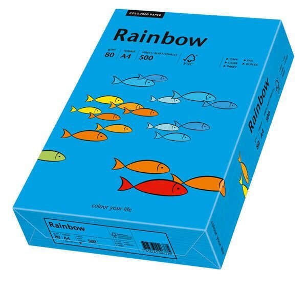 Rainbow Kopierpapier intensivblau DIN A4 80 g/qm 500 Blatt