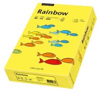Rainbow Kopierpapier mittelgelb DIN A4 80 g/qm 500 Blatt