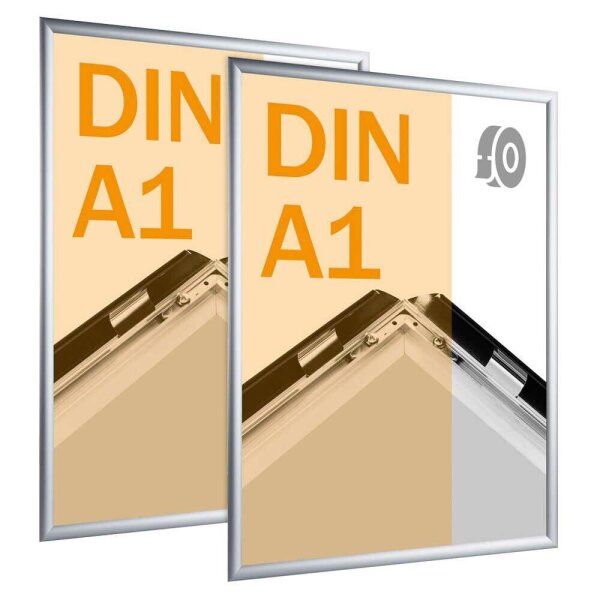 SPRINTIS  Klapprahmen silber 59,4 x 84,1 cm, 2 St.