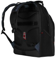 WENGER Laptop-Rucksack Ibex Kunstfaser schwarz/blau bis 43,2 cm (17 Zoll)