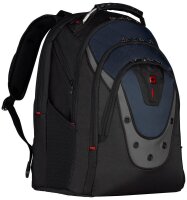WENGER Laptop-Rucksack Ibex Kunstfaser schwarz/blau bis 43,2 cm (17 Zoll)