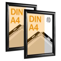 SPRINTIS  Klapprahmen schwarz 21,0 x 29,7 cm, 2 St.