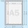 SPRINTIS  Klapprahmen silber 14,8 x 21,0 cm, 3 St.