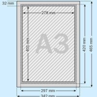 SPRINTIS  Klapprahmen silber 29,7 x 42,0 cm, 2 St.