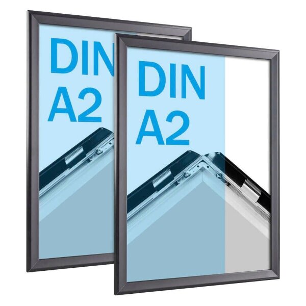 SPRINTIS  Klapprahmen schwarz 42,0 x 59,4 cm, 2 St.