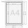 SPRINTIS  Klapprahmen silber 21,0 x 29,7 cm, 2 St.